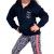 Bluza GILDAN Full Zip Sweatshirt Youth Navy - XS (1).png