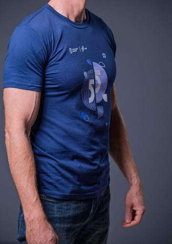 T-shirt STEDMAN Classic-T Fitted 55-lecie UG - NAVY (2).jpg